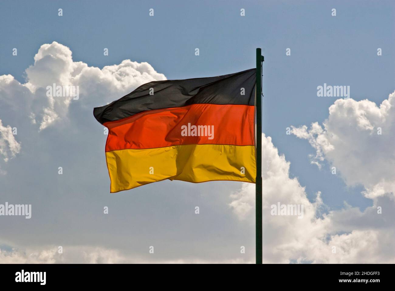 alemania, bandera, bandera de alemania, oro rojo negro, bandera del estado alemán, alemania, banderas, banderas de alemania, negro-rojo-golds, banderas del estado alemán Foto de stock