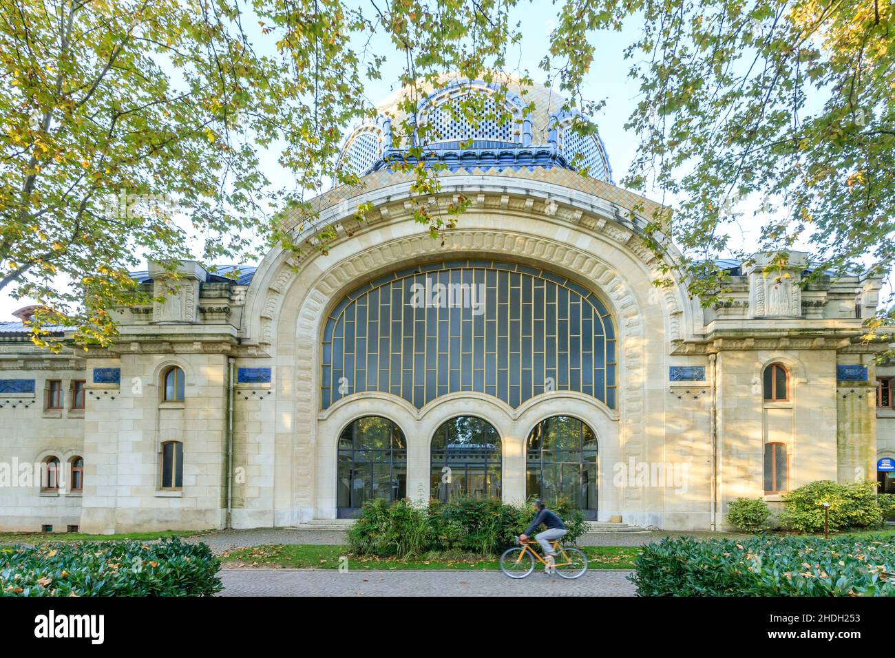 Francia, Allier, Bourbonnais, Vichy, declarado Patrimonio de la Humanidad por la UNESCO como parte de las Grandes Villes d'Eaux d'Europe (Grandes Balnearios de Europa), el Grand Foto de stock
