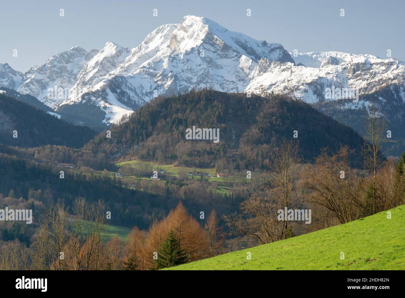 berchtesgaden alpes, alta göll, hoher gölls Foto de stock