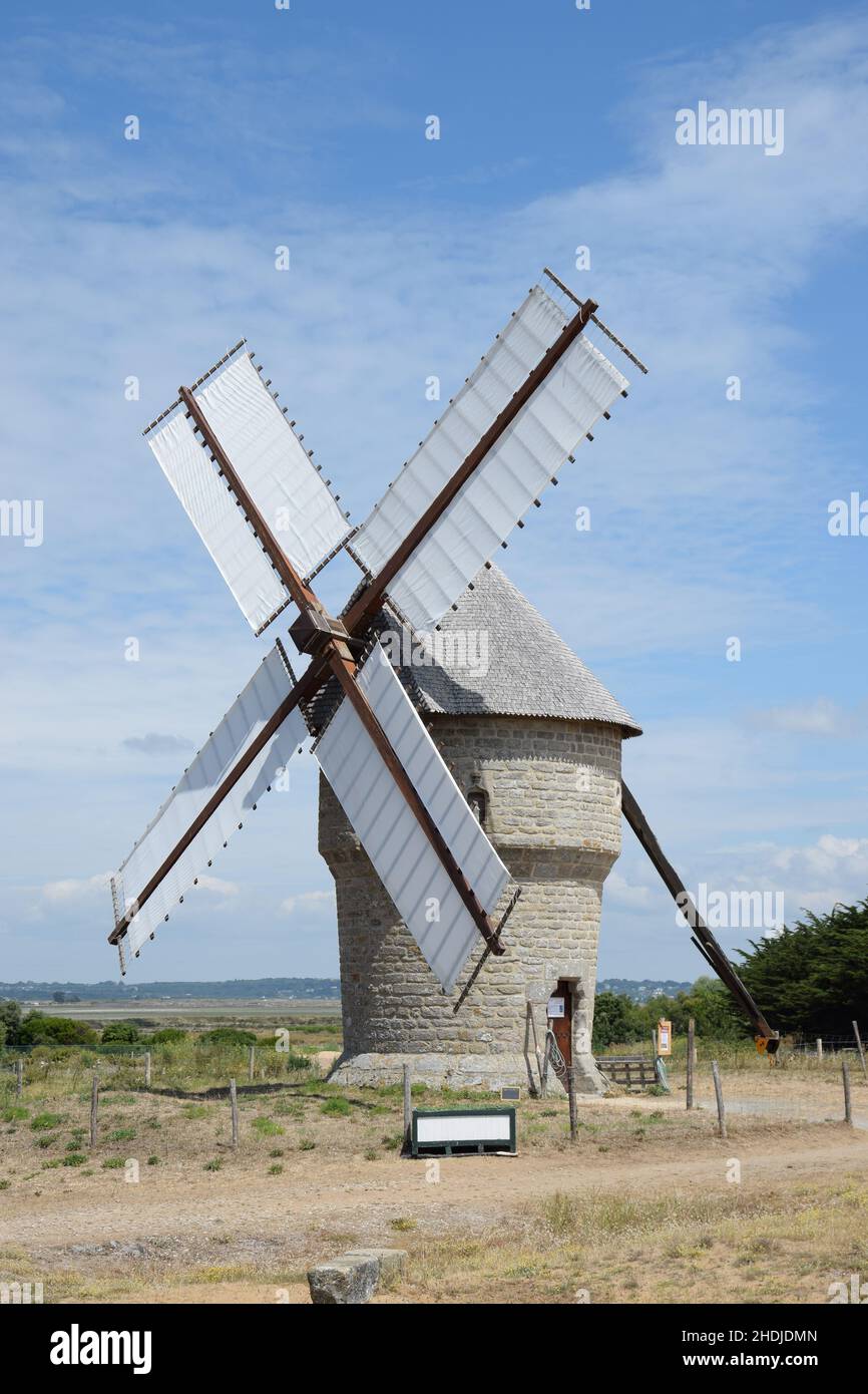 molino de viento, molinos de viento Foto de stock