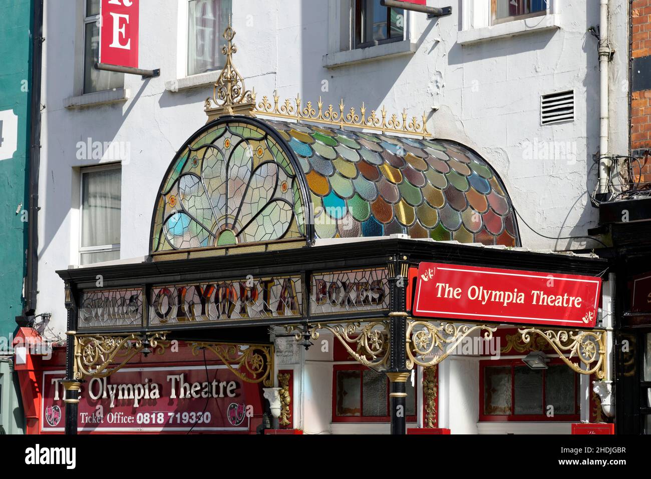 dublín, el teatro olympia, dublín Foto de stock