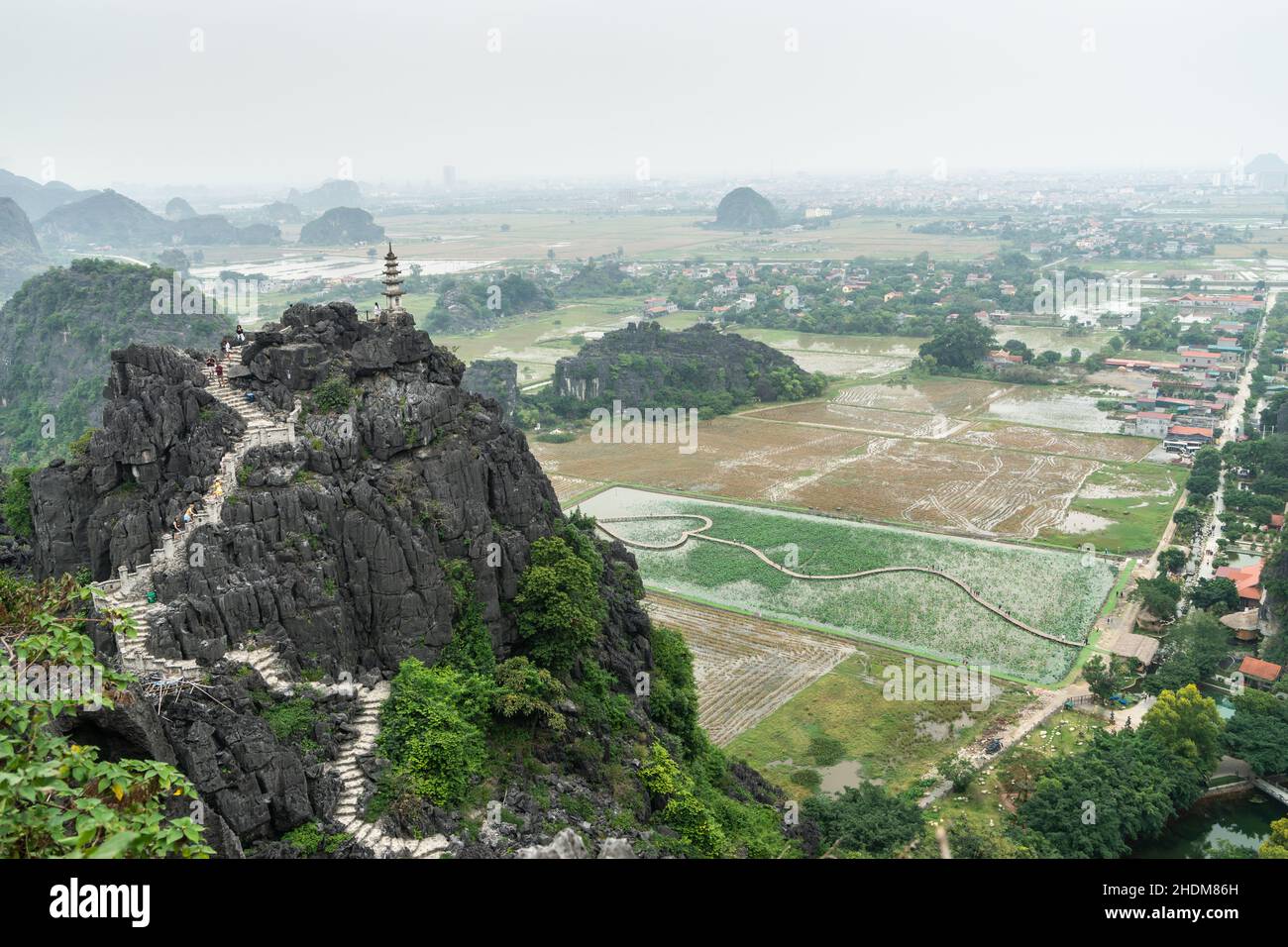 cuevas mua, ninh binh Foto de stock