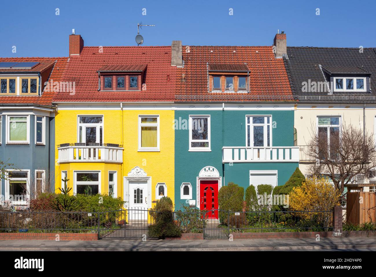 casa, casa de fila, casa unifamiliar, casas, casas de fila, casas  unifamiliares Fotografía de stock - Alamy
