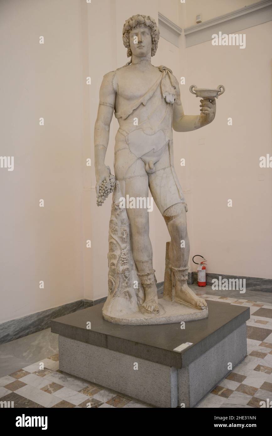 Museo Arqueológico Nacional de Nápoles, Italia. Foto de stock