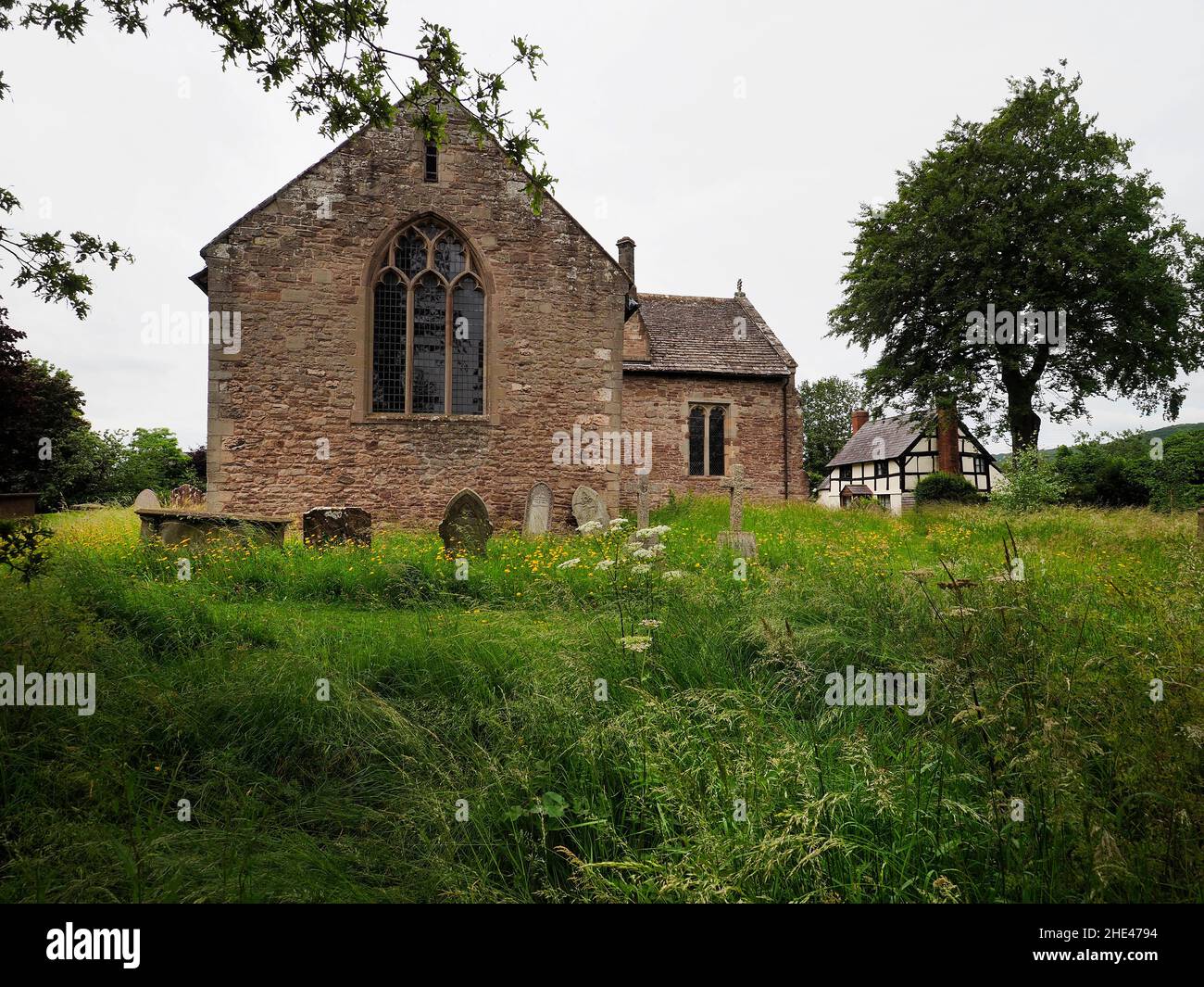 La iglesia medieval de Santa Margarita de Antioquía en Wellington