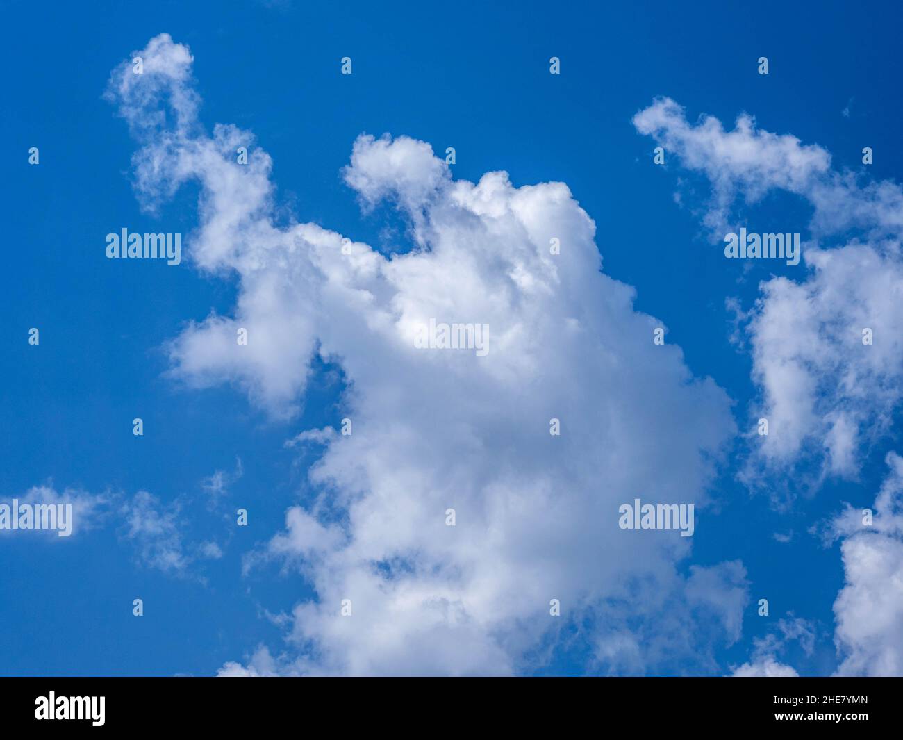 Cielo nublado Foto de stock