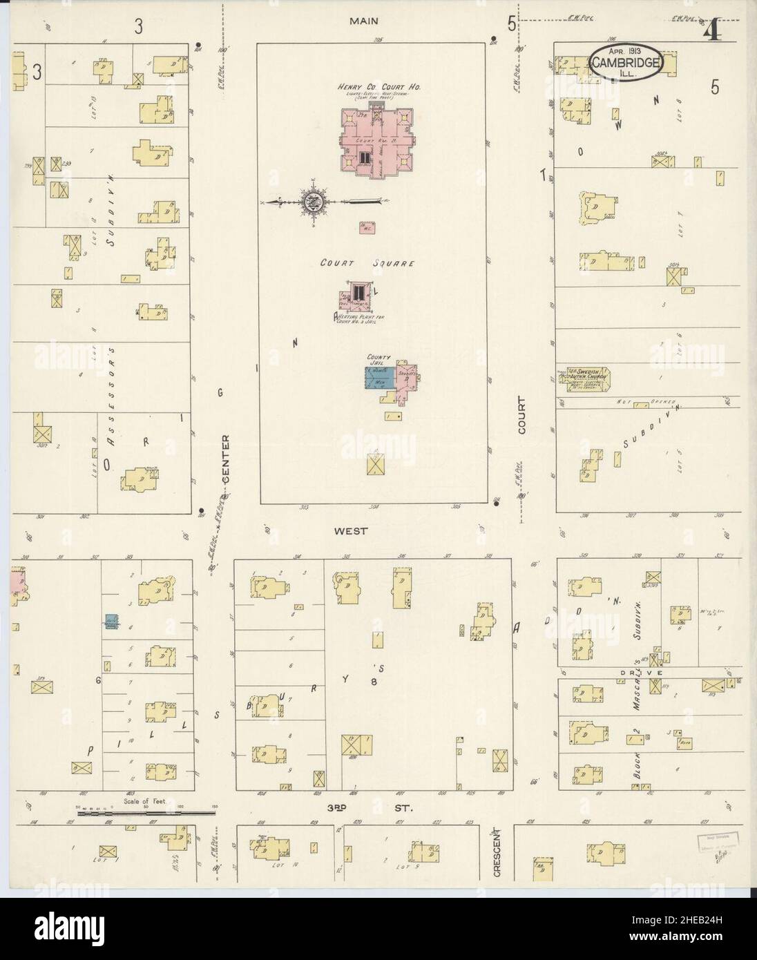 Mapa de cambridge illinois fotografías e imágenes de alta resolución Alamy