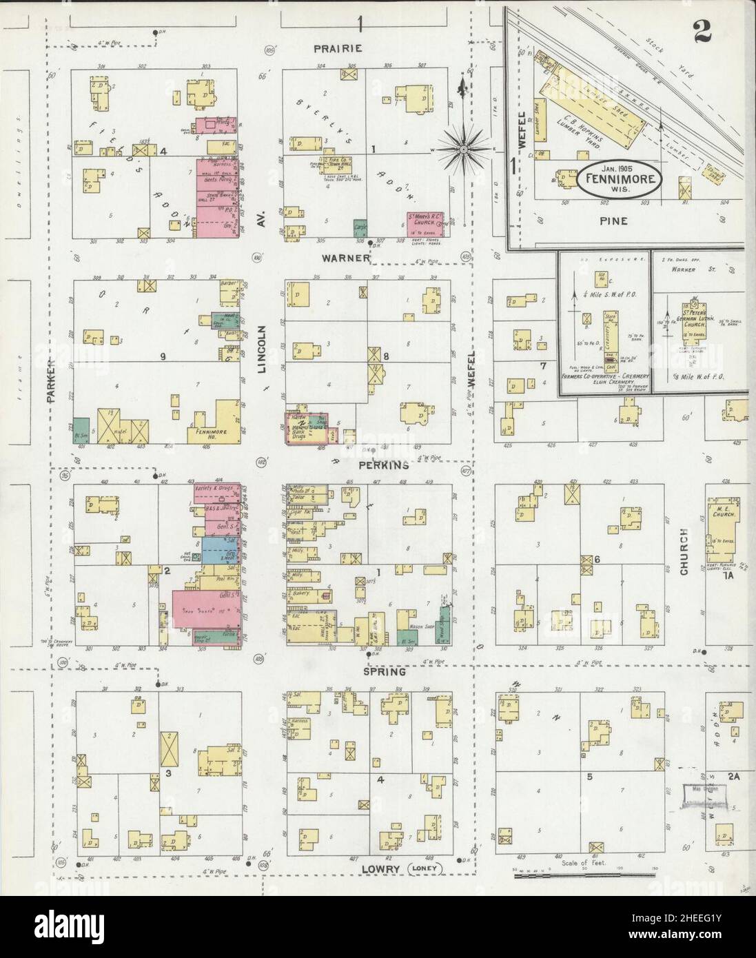 Mapa de fennimore fotografías e imágenes de alta resolución Alamy