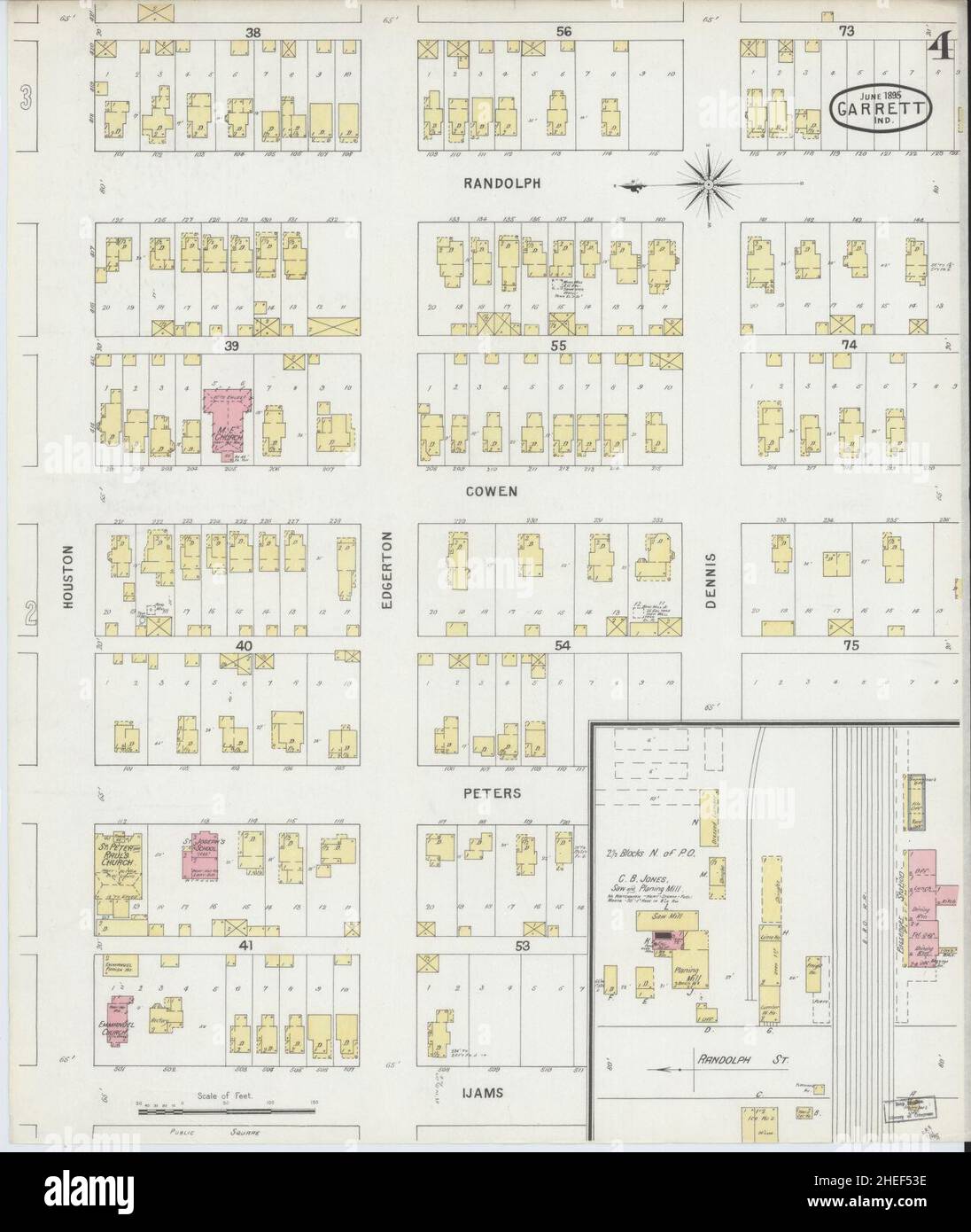 Mapa de garrett fotografías e imágenes de alta resolución Alamy