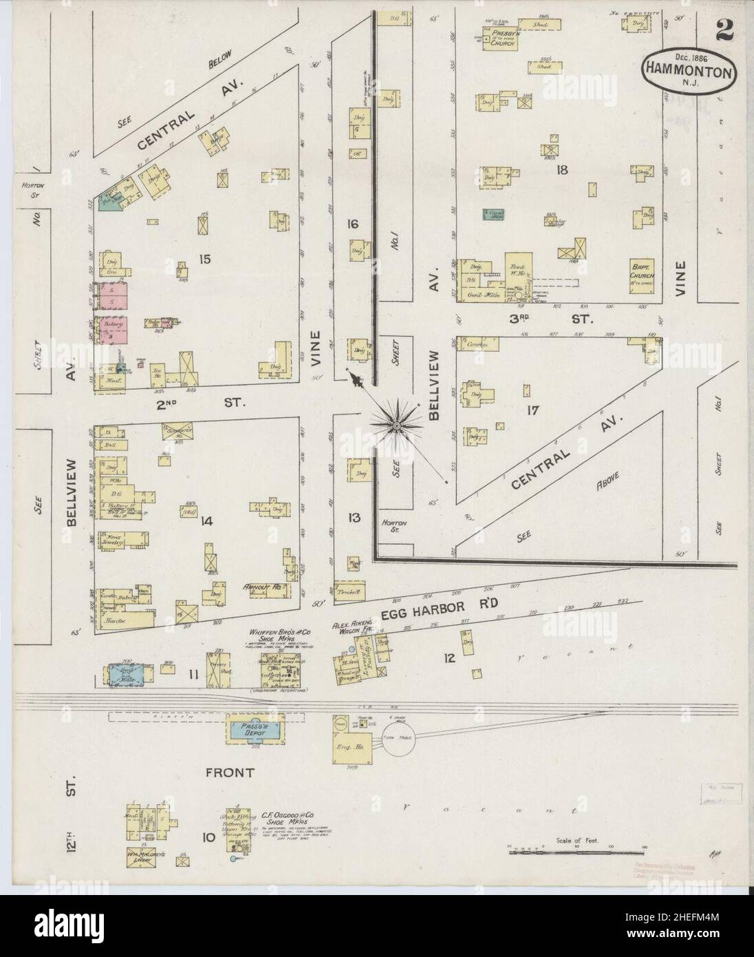 Mapa de hammonton fotografías e imágenes de alta resolución Alamy