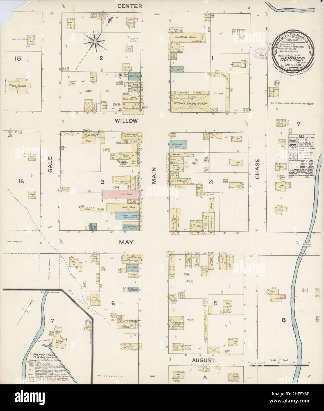 Mapa de heppner oregon fotografías e imágenes de alta resolución Alamy