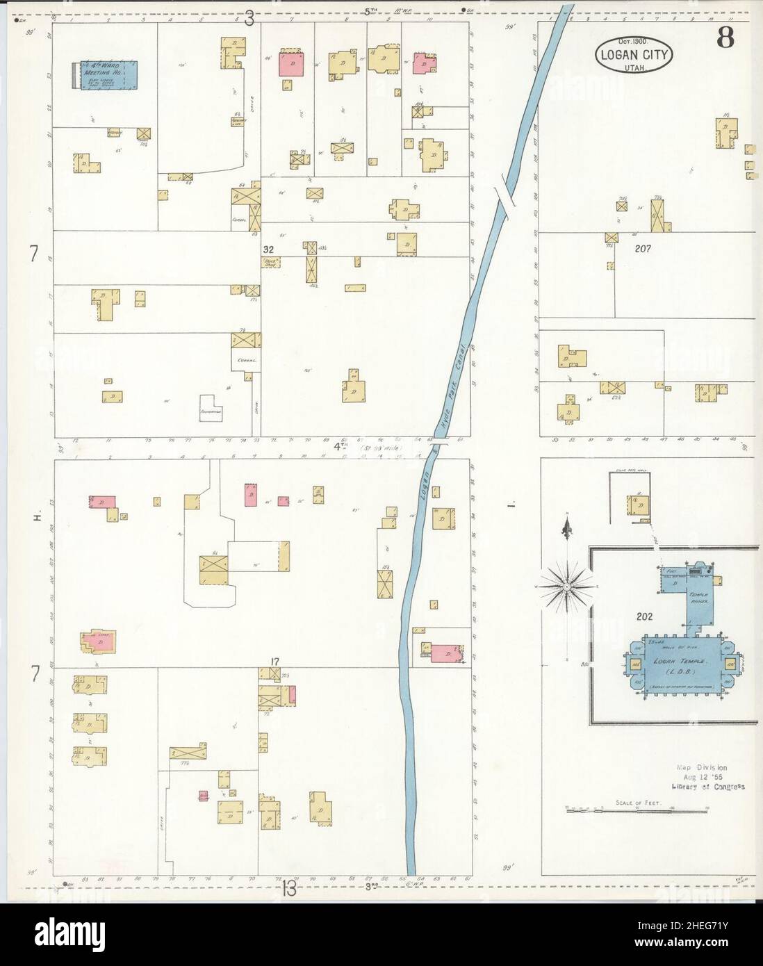Mapa de logan utah fotografías e imágenes de alta resolución Alamy