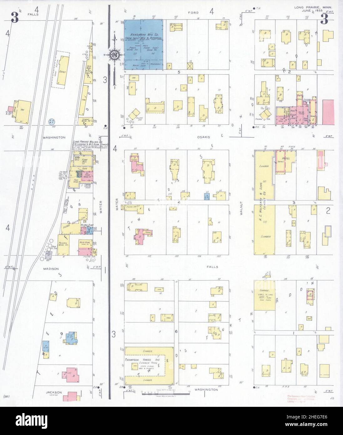 Mapa de long prairie minnesota fotografías e imágenes de alta resolución Alamy