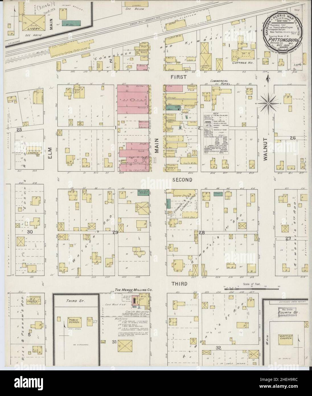 Mapa de pattonsburg fotografías e imágenes de alta resolución Alamy
