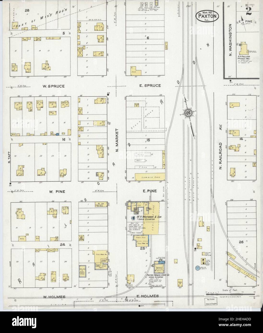 Mapa de paxton illinois fotografías e imágenes de alta resolución Alamy