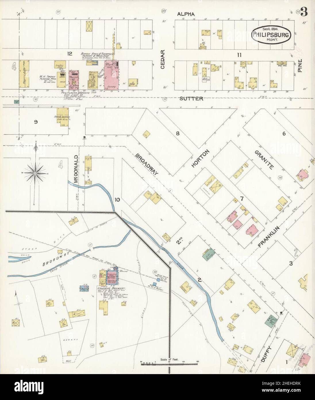 Mapa de philipsburg fotografías e imágenes de alta resolución Alamy