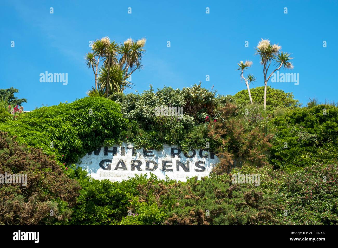 White rock gardens fotografías e imágenes de alta resolución Alamy