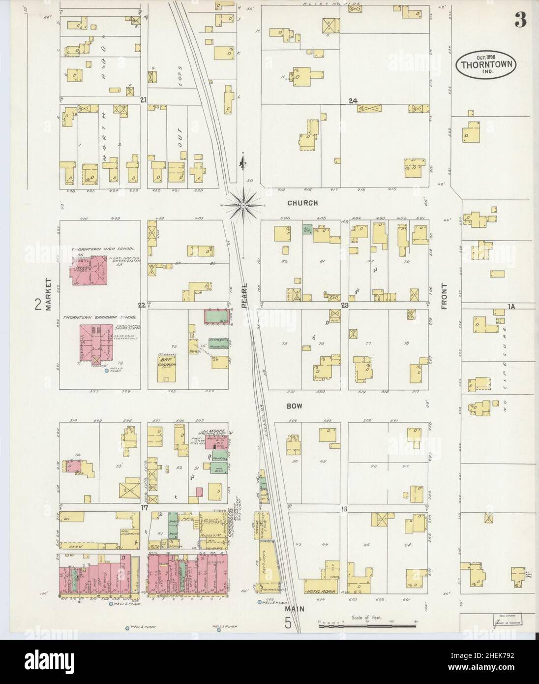 Mapa de thorntown fotografías e imágenes de alta resolución Alamy
