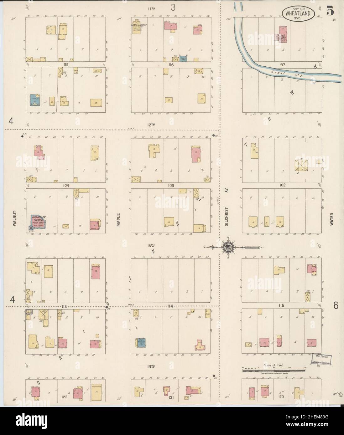 Mappa del wyoming di wheatland fotografías e imágenes de alta