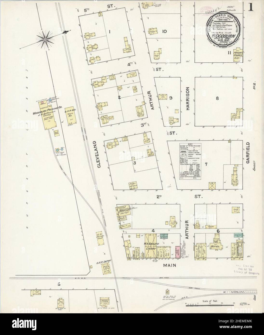 Mappa di woodburn oregon fotografías e imágenes de alta resolución Alamy