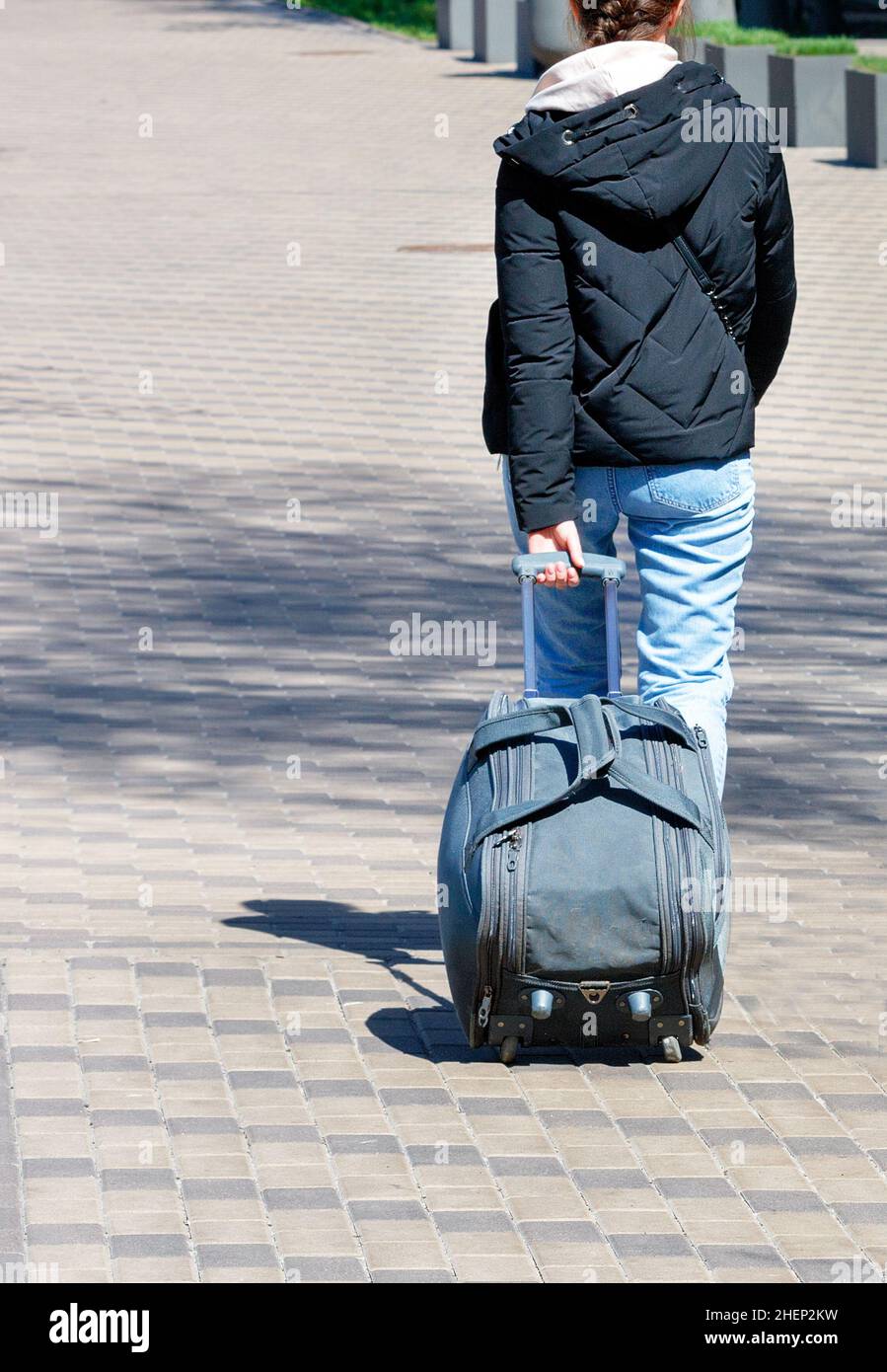 Bolsa De Viaje Con Ruedas Fotos e Imágenes de stock - Alamy