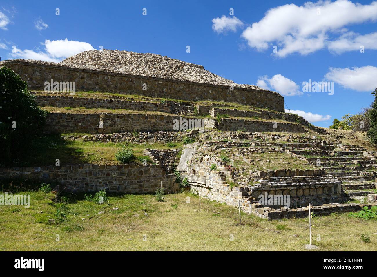Monte Albán, ruinas zapotecas, yacimiento arqueológico precolombino