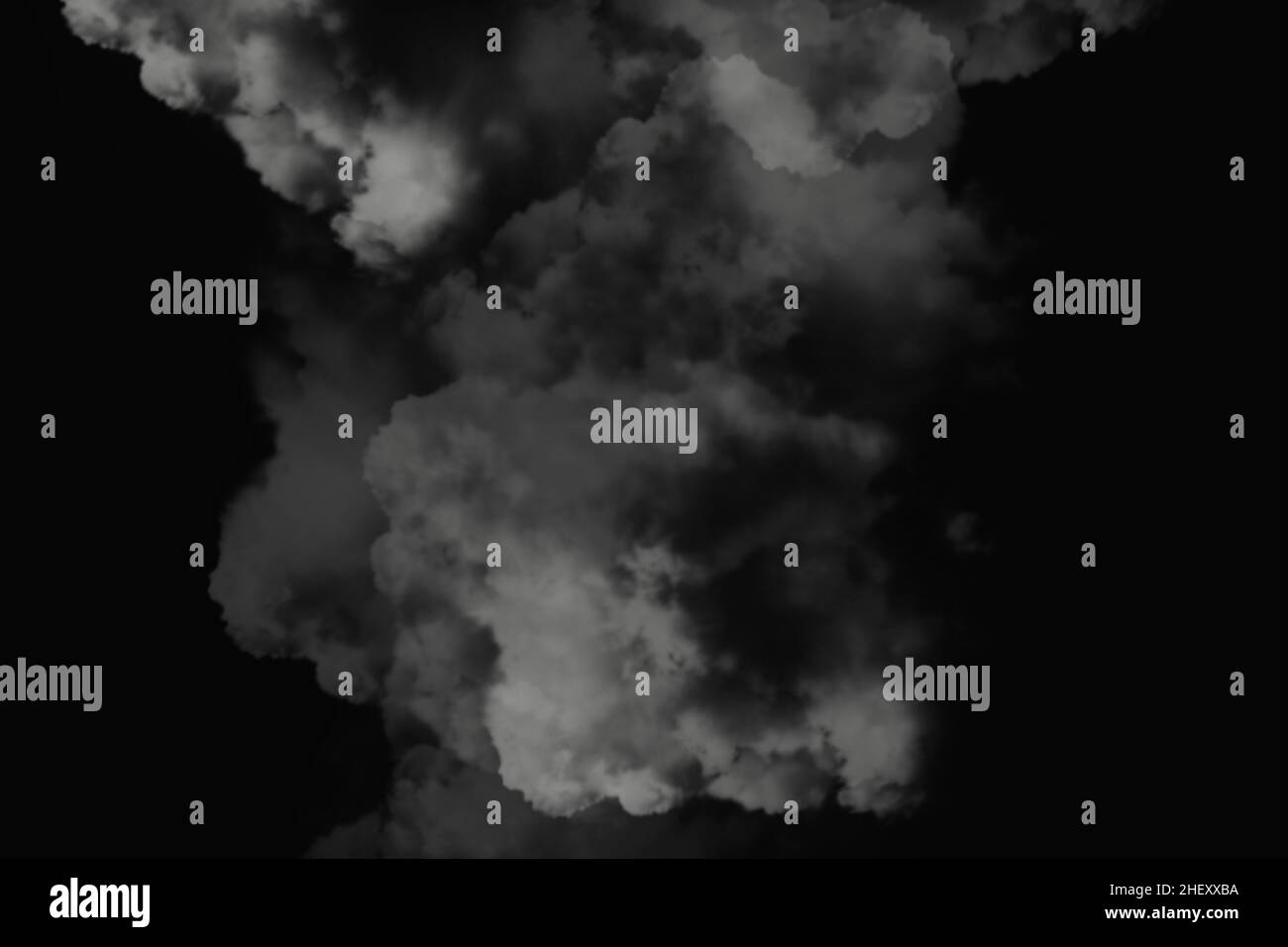 Humo, nebulosa. Nubes abstractas de fondo de textura de humo. Foto de stock