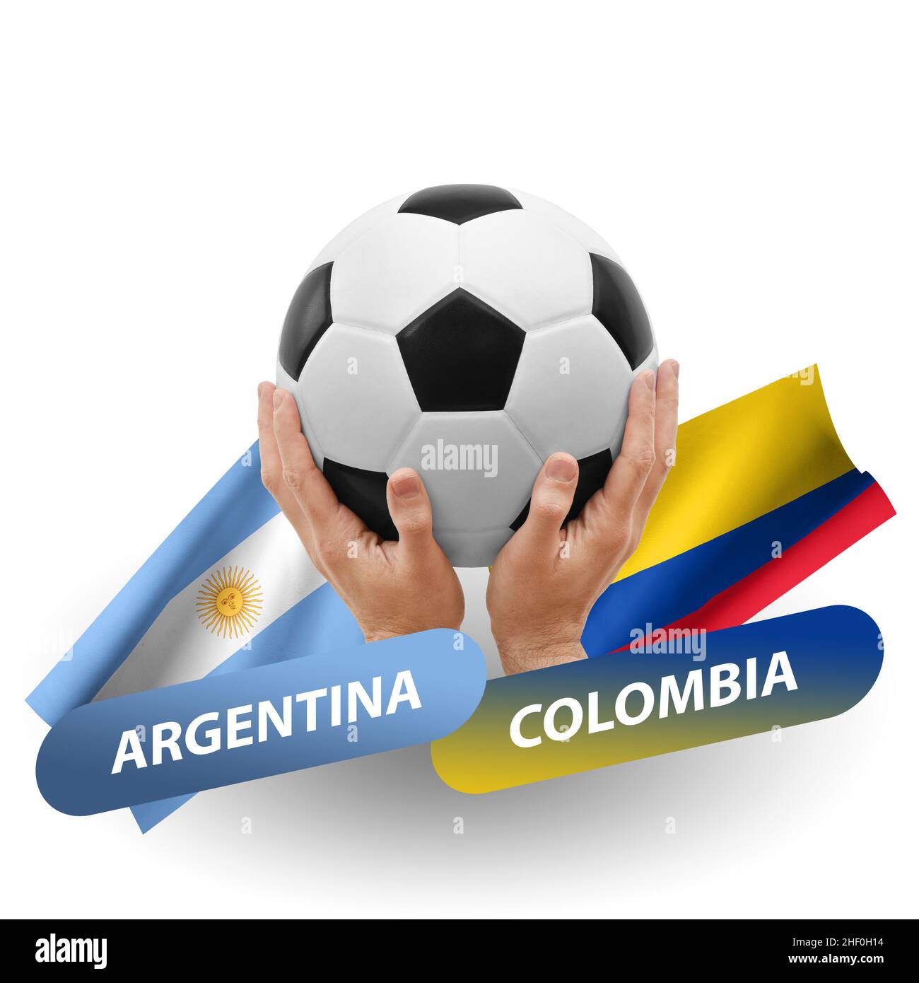 Colombia vs argentina fotografías e imágenes de alta resolución - Alamy
