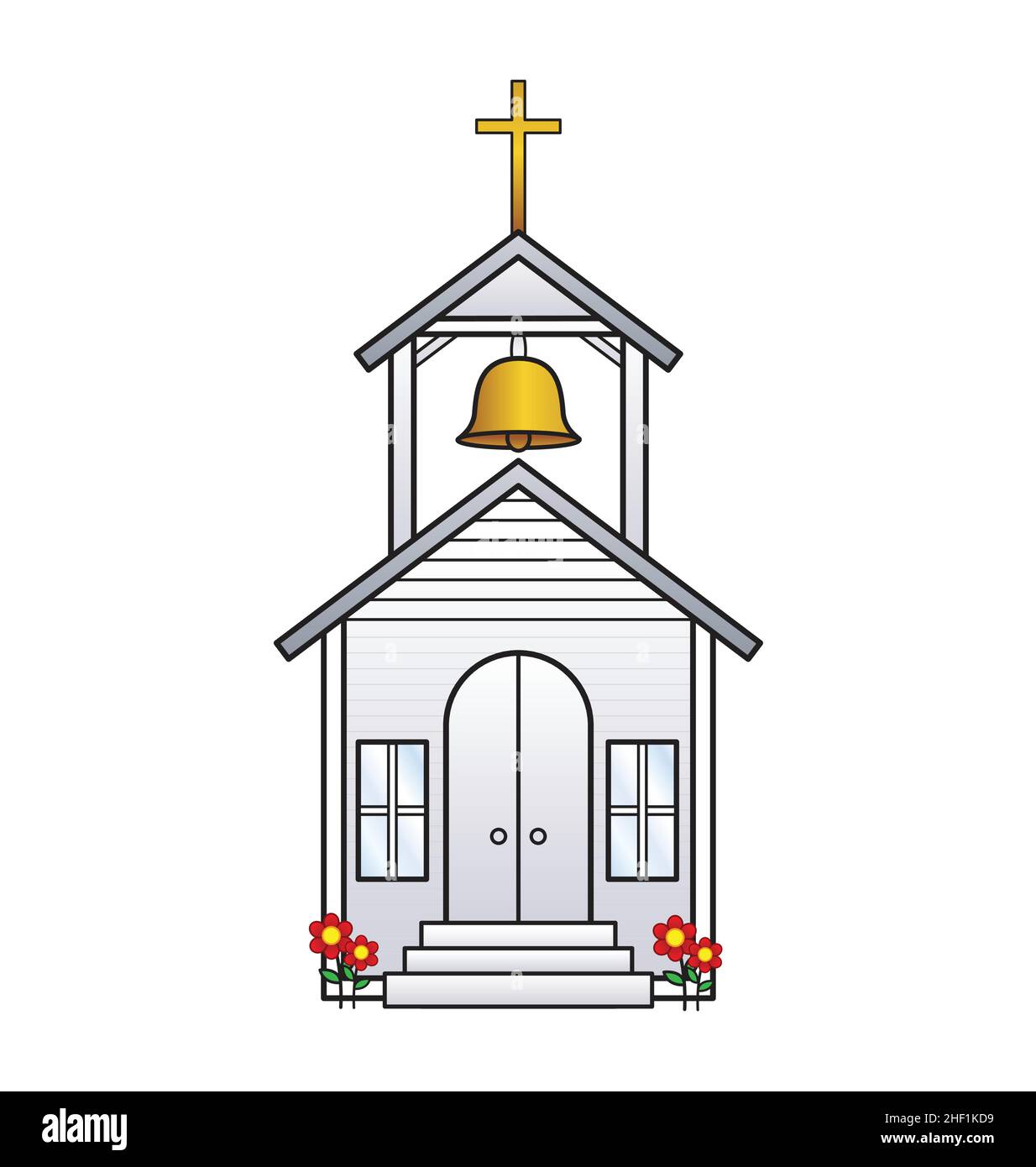 Iglesia cristiana Imágenes vectoriales de stock - Alamy