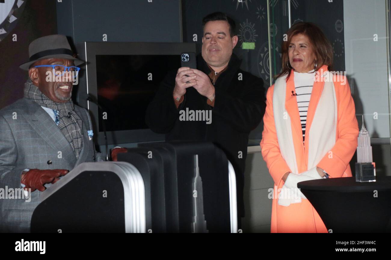 Nueva York, NY, EE.UU. 13th de Ene de 2022. Al Roker, Carson Daly, Hoda
