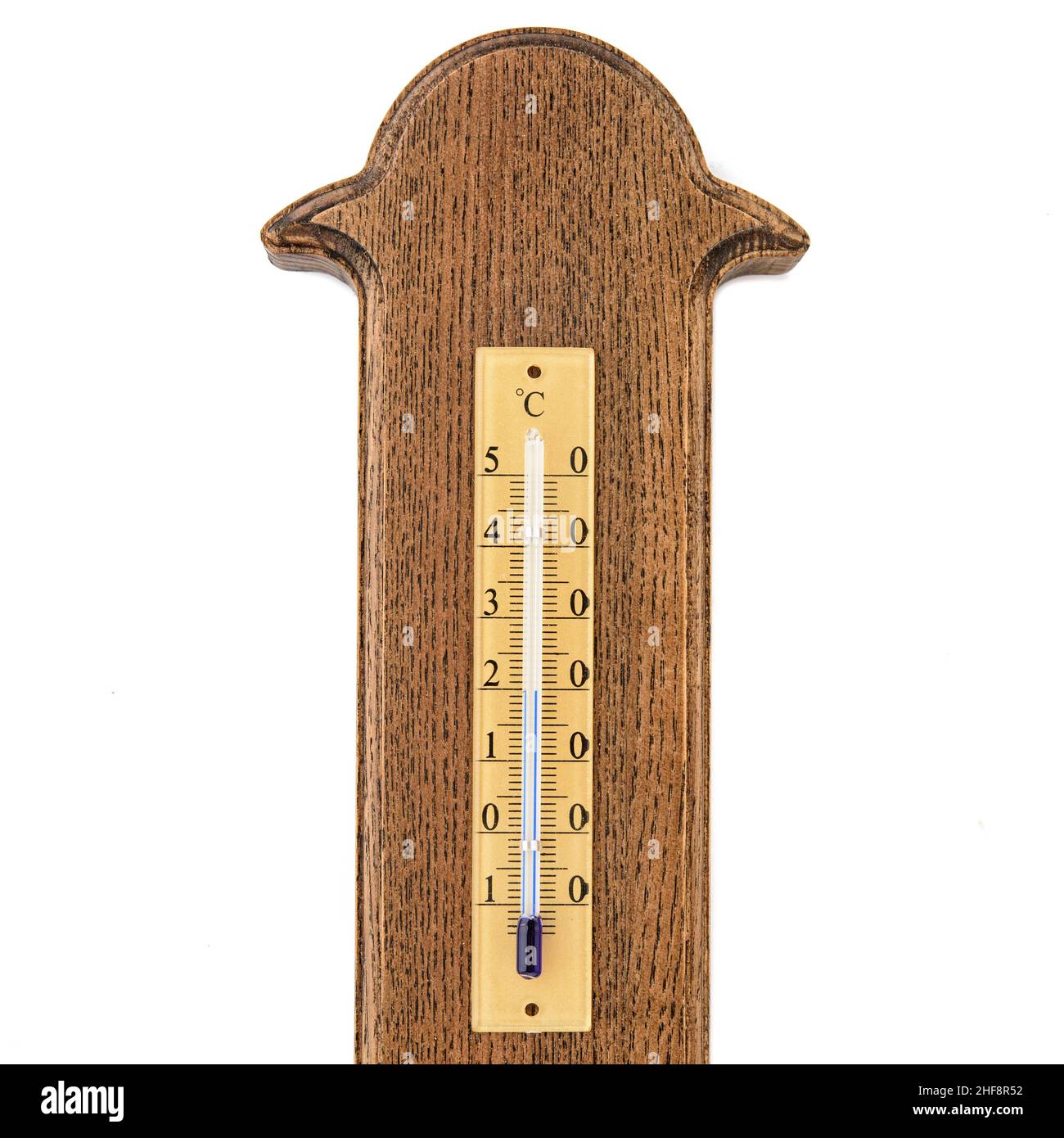 Viejo Termómetro Para Medir La Temperatura En La Casa Fotos, retratos,  imágenes y fotografía de archivo libres de derecho. Image 6338483