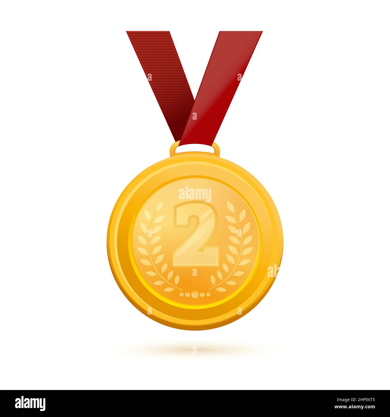 Primer lugar. segundo lugar. tercer lugar. conjunto de medallas de premio, Vector Premium
