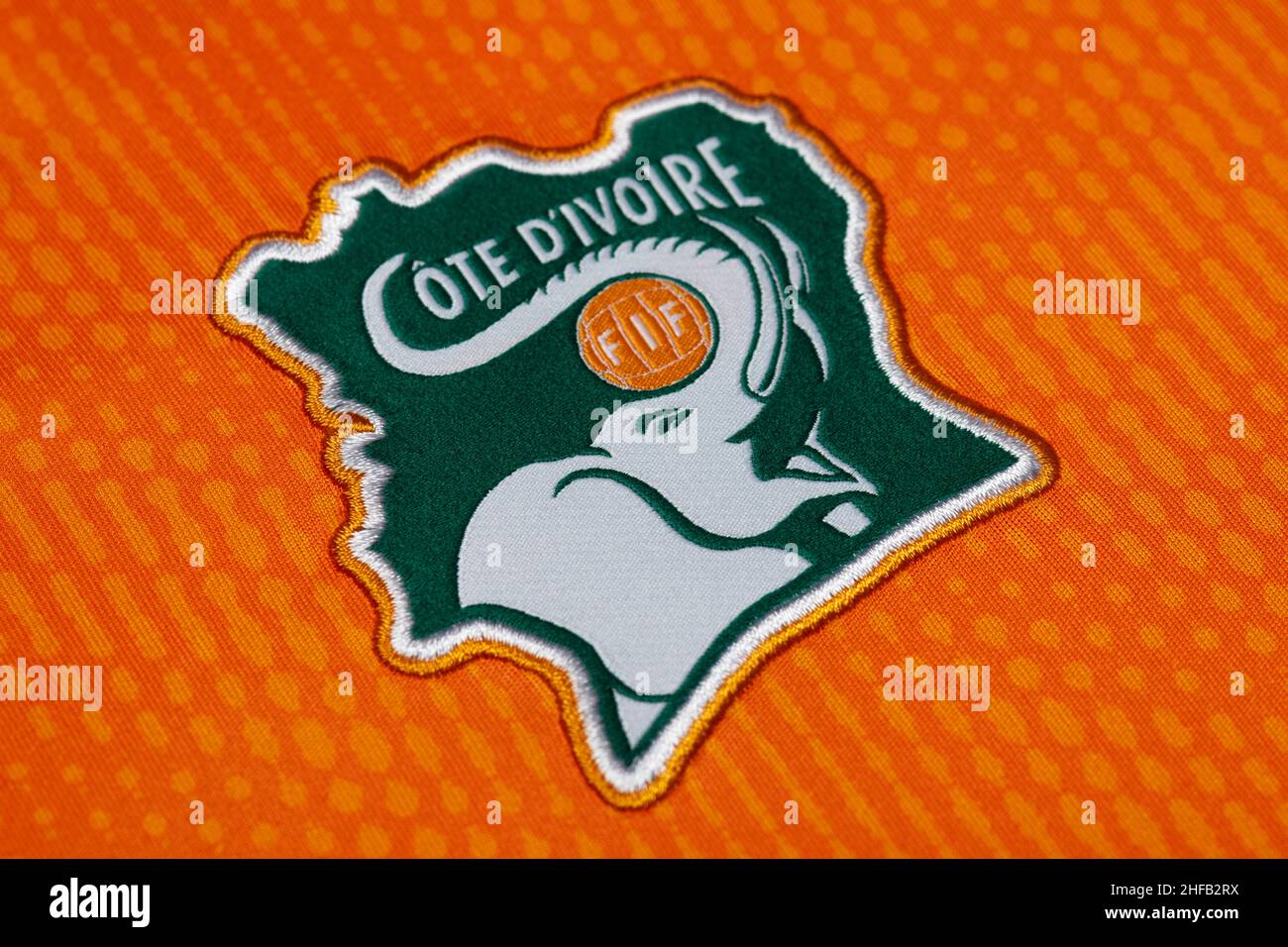 Primer plano de la equipación de