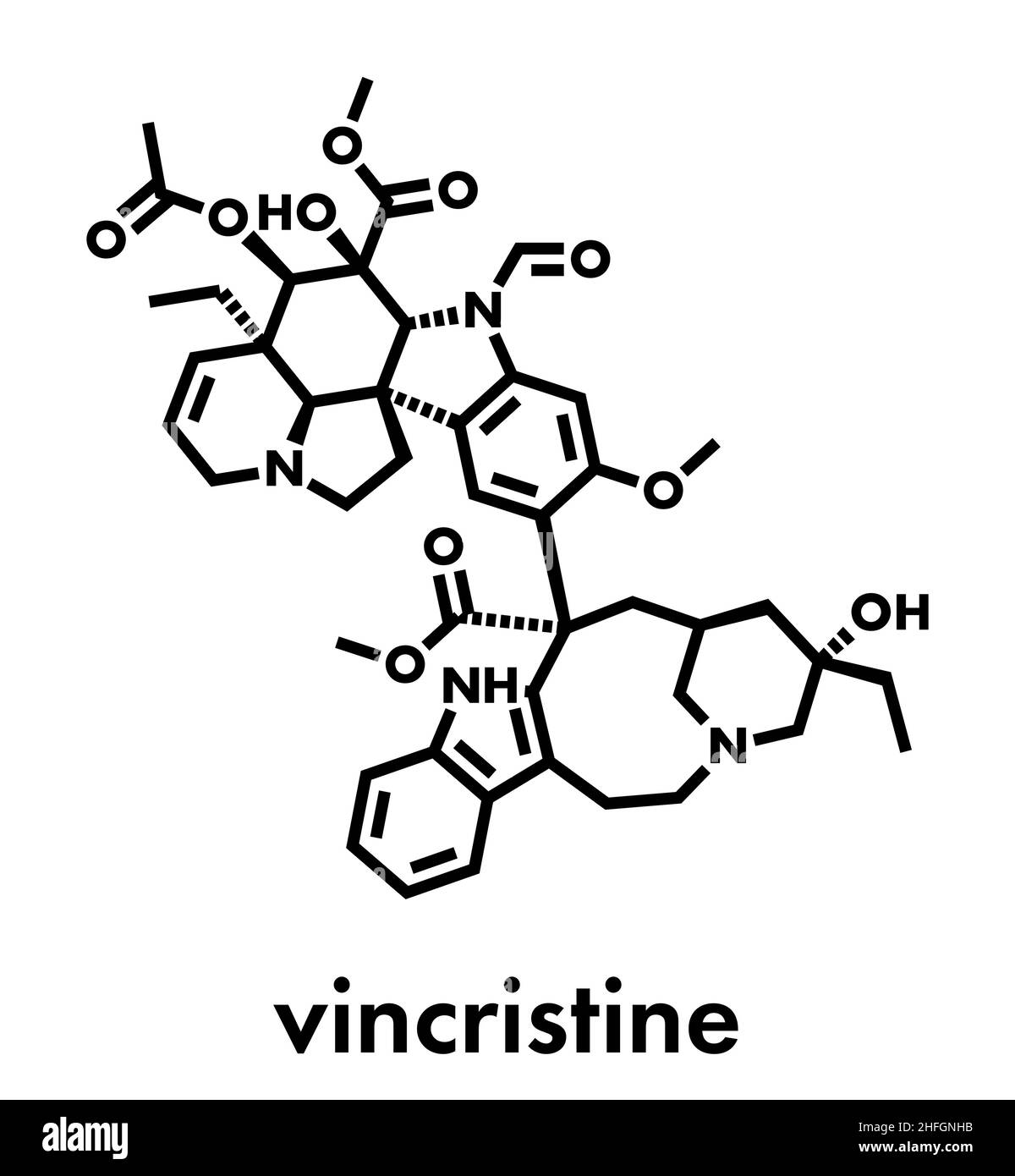 Alcaloide de la vinca Imágenes vectoriales de stock Alamy