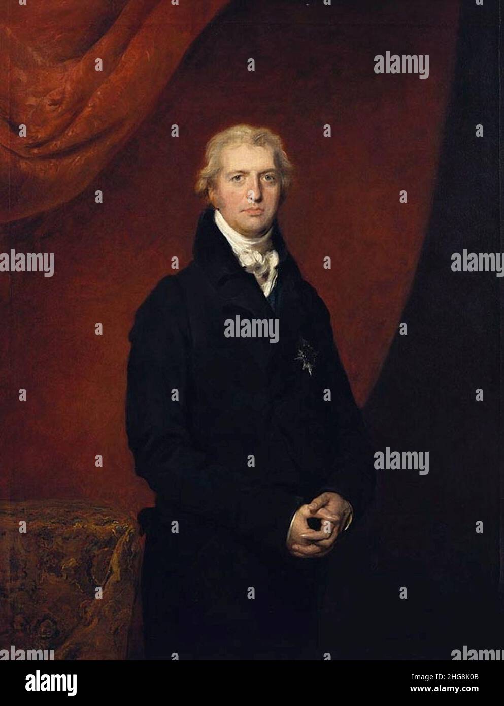 Sir Thomas Lawrence (1769-1830) - Robert Banks Jenkinson (1770-1828), 2nd Earl of Liverpool Foto de stock