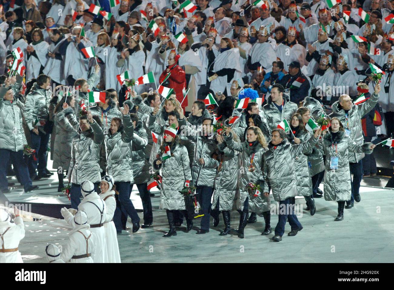 Turín Italia 26022006 Los Juegos Olímpicos de Invierno de Turín 2006