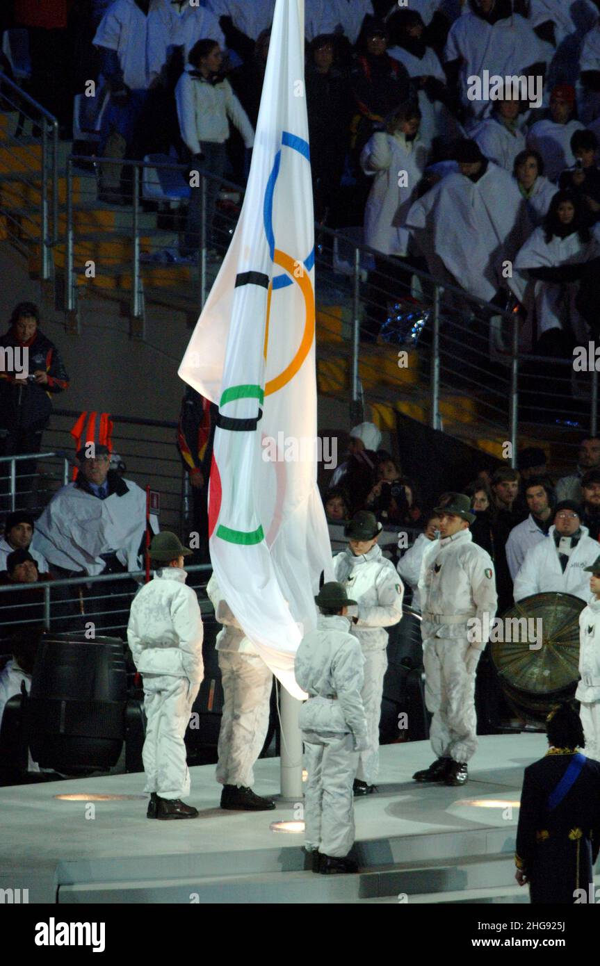 Turín Italia 26022006 Los Juegos Olímpicos de Invierno de Turín 2006