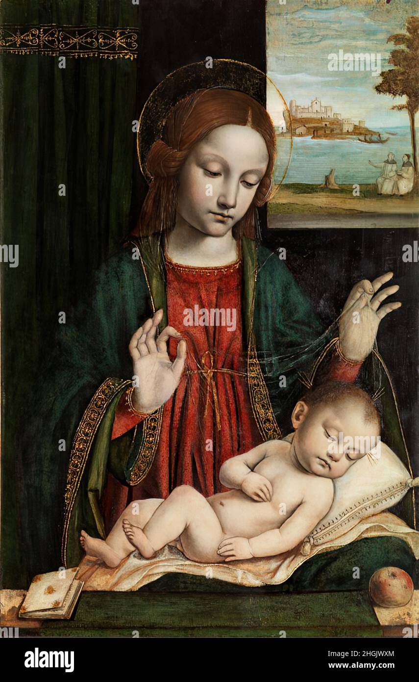 Madonna del velo fotografías e imágenes de alta resolución - Alamy