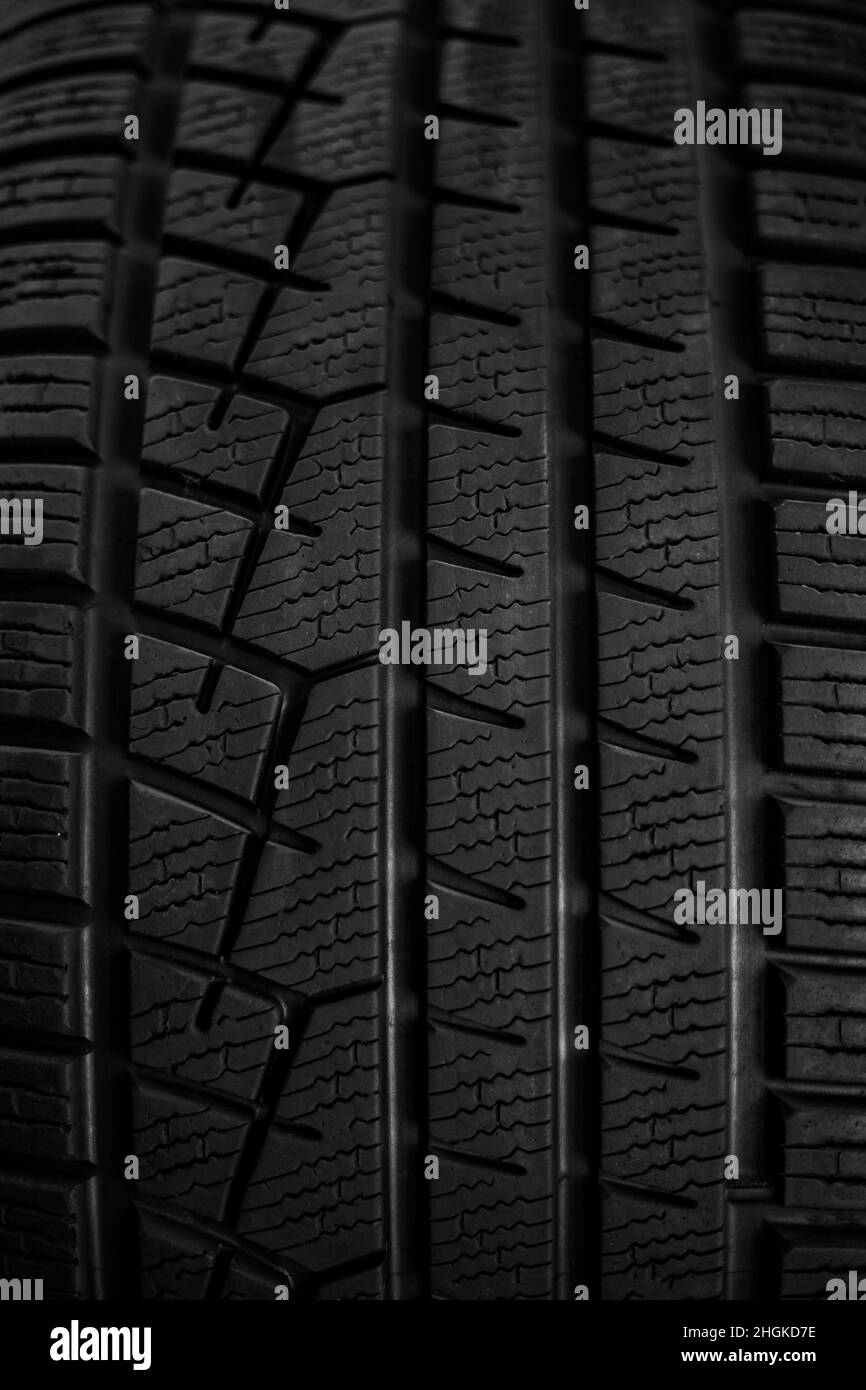 Desgaste del neumático Imágenes de stock en blanco y negro - Alamy