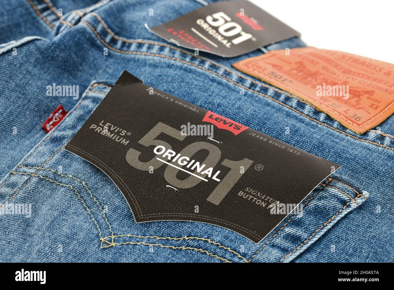 Levi 501 Fotos e Imágenes de stock - Alamy