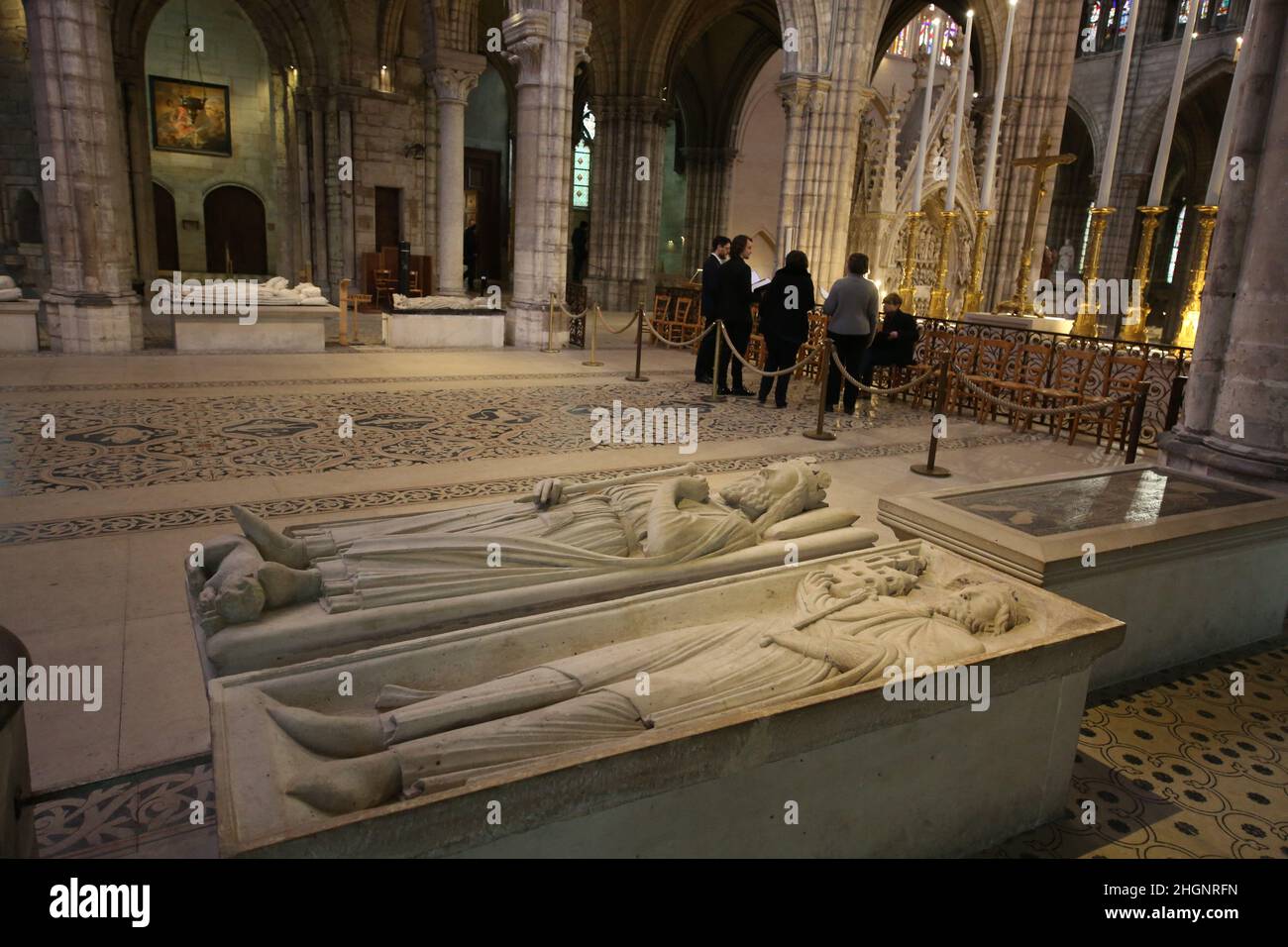 St Denis, Francia. 22nd de Ene de 2022. Exclusiva - Misa en memoria del rey  Luis XVI, ( 229th aniversario de su ejecución asesinado por guillotina el  21 de enero de 1793)