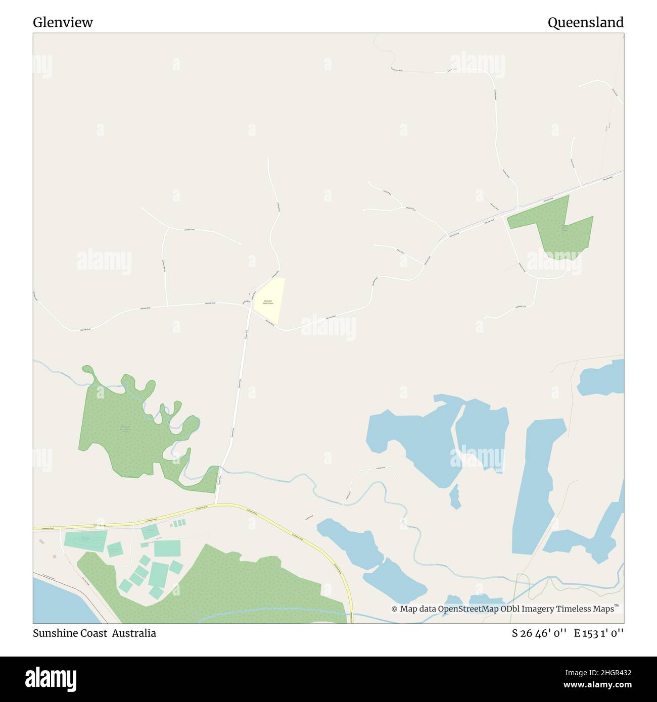 Glenview, Sunshine Coast, Australia, Queensland, S 26 46' 0'', E 153 1