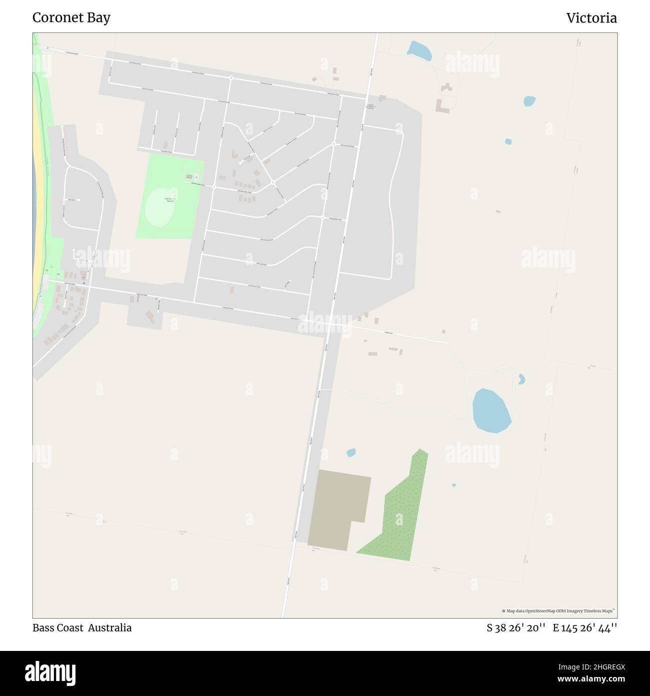 Mapa de la costa de la bahía Imágenes recortadas de stock Alamy