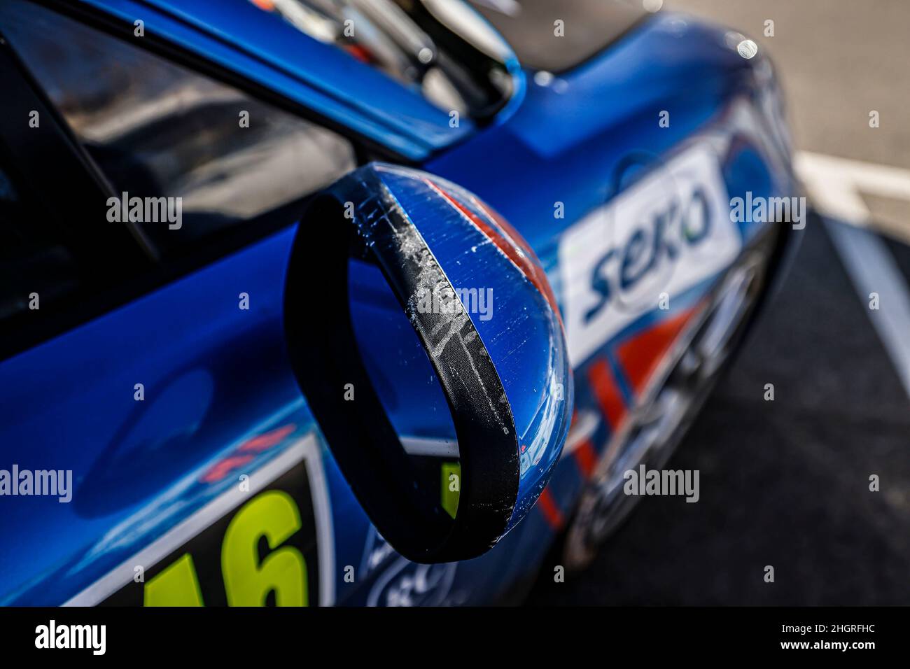 46 Manu GUIGOU (FRA), Kévin BRONNER (FRA), MANU GUIGOU ALPINE A110, acción durante el Campeonato Mundial de Rallyes del WRC 2022, edición 90th del rallye de Monte Carlo del 20 al 23 de enero de 2022 en Mónaco - Foto François Flamand / DPPI Foto de stock