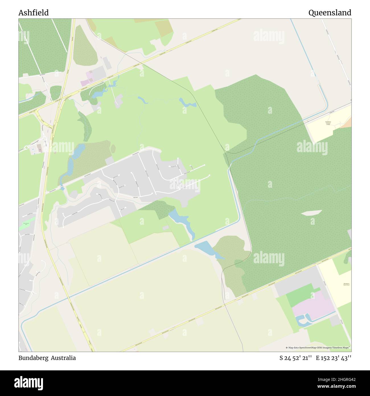 Ashfield, Bundaberg, Australia, Queensland, S 24 52' 21'', E 152 23' 43