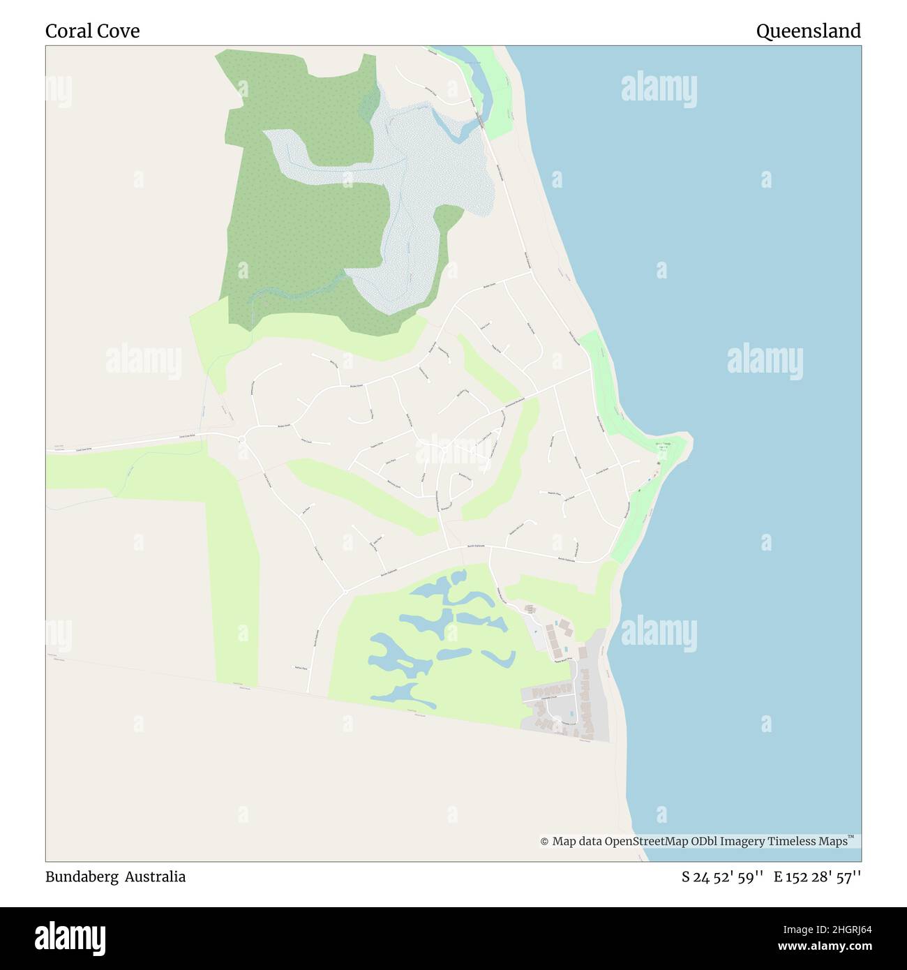 Coral Cove, Bundaberg, Australia, Queensland, S 24 52' 59'', E 152 28