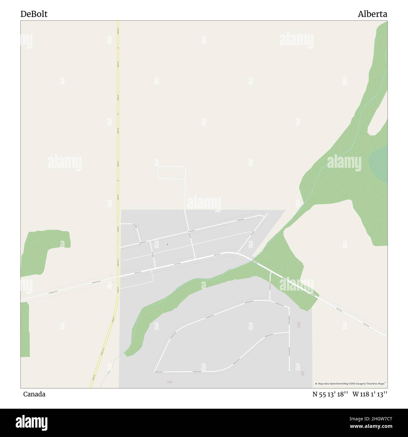 Mapa de debolt alberta fotografías e imágenes de alta resolución Alamy