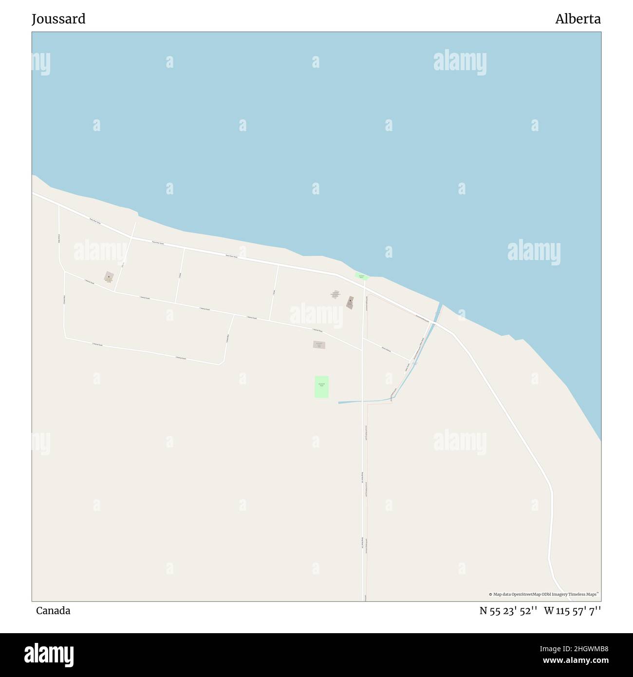Joussard, Canadá, Alberta, N 55 23' 52'', W 115 57' 7'', MAP, Timeless