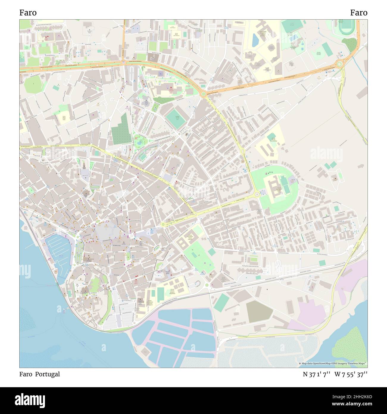 mapa de 1902 de algarve - faro, portugal. de 37 - Comprar Mapas