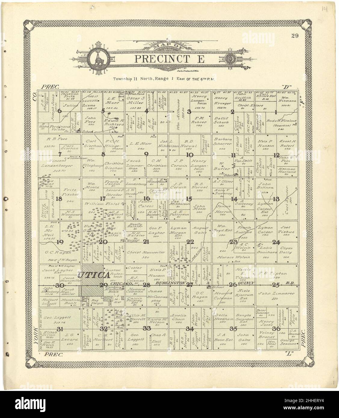 Mapa de seward nebraska Fotos e Imágenes de stock Alamy